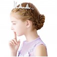 Children's hair accessories crown headdress princess headband flower girl headband girls hair accessories rhinestone crown performance spring and summer new