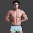 Men's underwear high-end seamless breathable Lenzing Modal boxer briefs mid-rise high-grade men's underwear