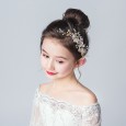 Children's hairpin performance accessories baby cute head flower girl wild hair accessories girls birthday headdress princess