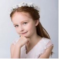 Children's head flower jewelry girl wreath headwear little girl flower princess Mori female flower girl hair accessories show