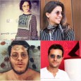 New retro small square octagonal sunglasses men and women trend ocean transparent sunglasses S17025
