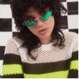 New fashion cat eye sunglasses female tide wild bright sunglasses street shot sunglasses S8037