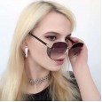 New ladies fashion big frame cat eye sunglasses trend gradient sunglasses wild sunglasses S9040