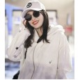 New fashion round cat eye sunglasses female trend star style street shot sunglasses glasses S9014
