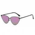 New retro cat eye sunglasses female tide street shot wild sunglasses ocean film sunglasses male S8007