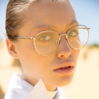 New round sunglasses men and women tide fashion ocean film sunglasses metal wild street shot sunglasses S17028