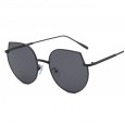 Metal round star sunglasses men and women tide big frame street shot sunglasses fashion sunglasses S9019