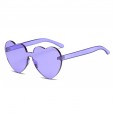 Fashion heart-shaped big frame sunglasses female trend candy color love sunglasses peach heart sunglasses S8018