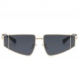 New personality big frame men's metal punk sunglasses trend irregular street shot sunglasses female S90