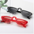 Retro small frame steampunk sunglasses female trend street shot sunglasses cool metal ring glasses S8042