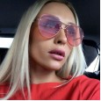 Trendy fashion big frame sunglasses men and women models transparent ocean film sunglasses street shooting wild glasses S17042