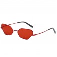 New retro small frame sunglasses female tide polygon hip-hop style sunglasses male street shot round face glasses S8069