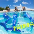 Single mermaid tail adult female swimsuit parent-child children swimsuit can be equipped with flippers