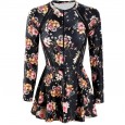 One-piece swimsuit female new hot spring swimsuit cover belly slim thin boxer conservative skirt swimsuit