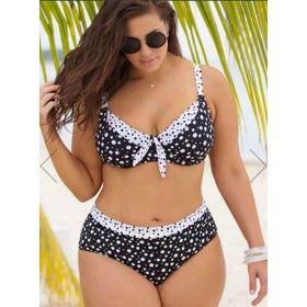 New plus size bikini oversized swimsuit