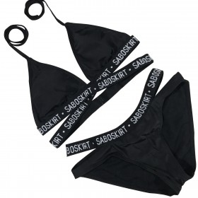 New shoulder strap LOVE bikini new swimwear swimwear hot sale