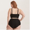 Increased high waist swimsuit plus size bikini BIKINI