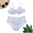 Large size 4XL new increase bikini print swimsuit women