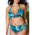 New plus size swimsuit women increase swimsuit large bikini