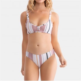 Women's New Bikini Beach Stripe Print