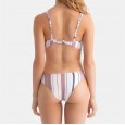 Women's New Bikini Beach Stripe Print