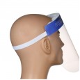 10Pcs Protective Face Shield Mask Anti Splash and Saliva Full Face Shield with Adjustable Band 