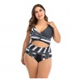 Siamese enlarged female swimsuit big cup MM swimsuit was thin 8929
