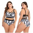Plus size bikini sexy big cup ladies swimsuit swimsuit 8817