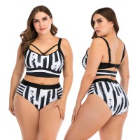 Plus size bikini sexy big cup ladies swimsuit swimsuit 8817