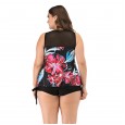 Split increase female swimsuit big cup MM swimsuit was thin 8848