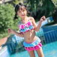 Children's split swimsuit female baby spa skirt swimsuit bikini cute princess 1028