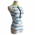 Sexy Siamese Female Swimwear Hot Spring Surfing Diving Short Sleeve Swimwear 54