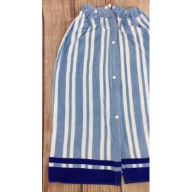 Bath skirt simple active printing soft absorbent bathroom bath pure cotton wrapped chest bath towel