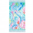 Pure cotton beach towel style active printing sports swimming children's large size adult bath towel 160 * 80