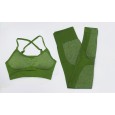 ! Hot-selling quick-drying yoga vest suit professional sports running seamless fitness bra suit female