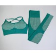 ! Hot-selling quick-drying yoga vest suit professional sports running seamless fitness bra suit female