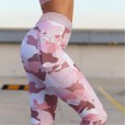 ! Hot sale new floral print yoga pants suit fitness sports suit yoga pants tops women
