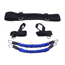 Leg strength training device lower limb bouncing training rope running power rope jumping squat taekwondo training