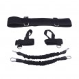 Leg strength training device lower limb bouncing training rope running power rope jumping squat taekwondo training