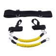 Leg strength training device lower limb bouncing training rope running power rope jumping squat taekwondo training