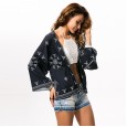Hot models summer seaside outerwear chiffon cardigan veil top women's clothing