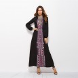 Autumn and winter new products new printed long-sleeved dress