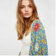 Summer hot sale new beach sunscreen outerwear printed women