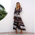 Bohemian fashion dress female summer vacation beach casual long skirt