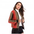 Women's Jacket Jacket Women's Gradient Long Sleeve Zipper Cardigan Jacket Baseball Uniform