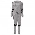 Hot sale new long-sleeved ladies hooded spring and autumn sportswear fashion casual suit
