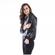Spring jacket new casual women's short locomotive leather jacket zipper leather jacket jacket pu leather jacket