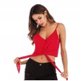 New sexy V-neck camisole female Xia Chiffon sleeveless top women wear