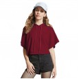 Summer women's casual loose hooded sweater women's new hooded short-sleeved t-shirt