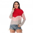 Autumn and winter sweater women's round neck pullover new sweater women